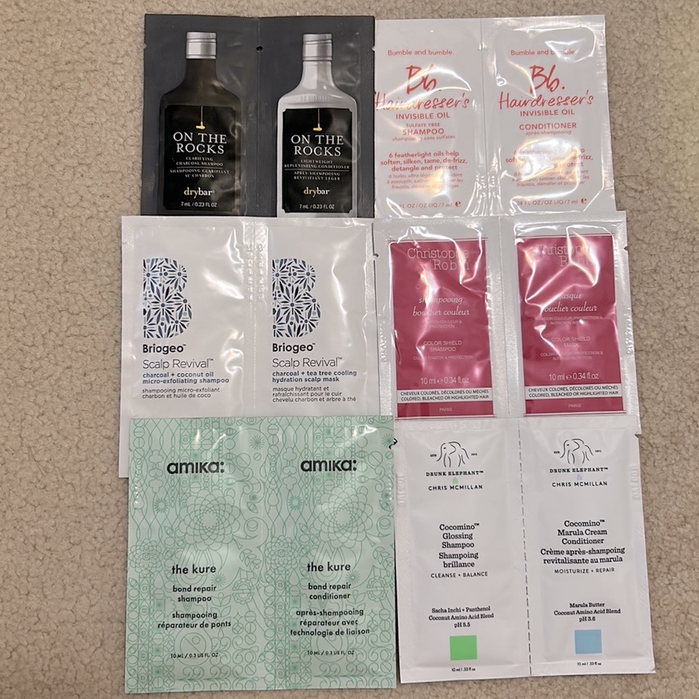 Hair samples